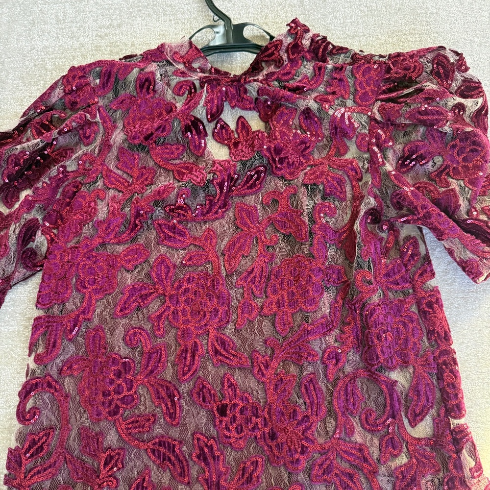 Anthropologie Lace Blouse